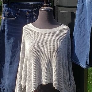 IRO JEANS MESCH CROPPED SWEATER